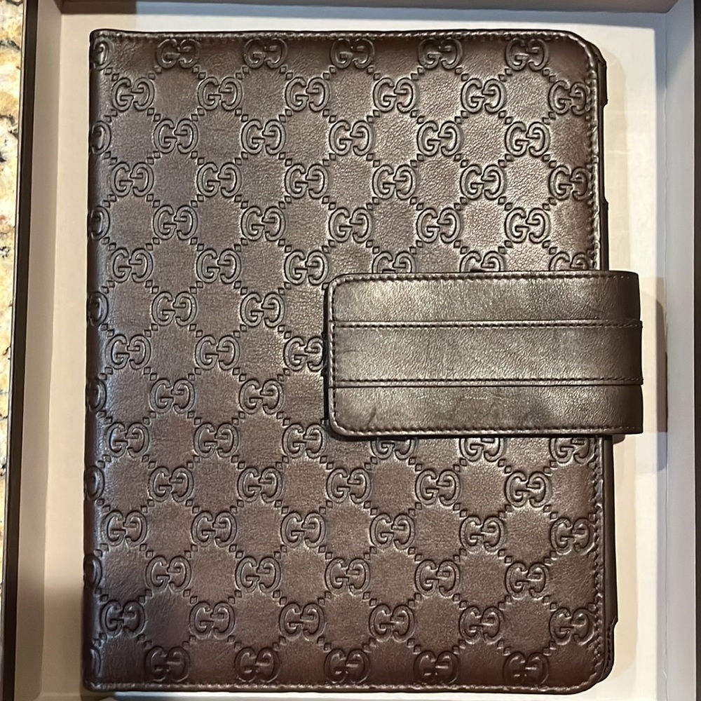 Gucci Brown Tablet Case